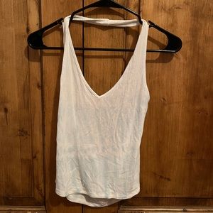 American Eagle Outfitters Soft & Sexy Rib Halter Top